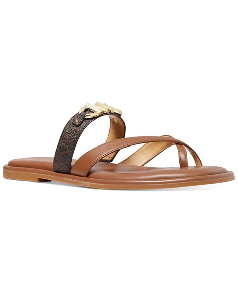 michael kors izzy flat sandal